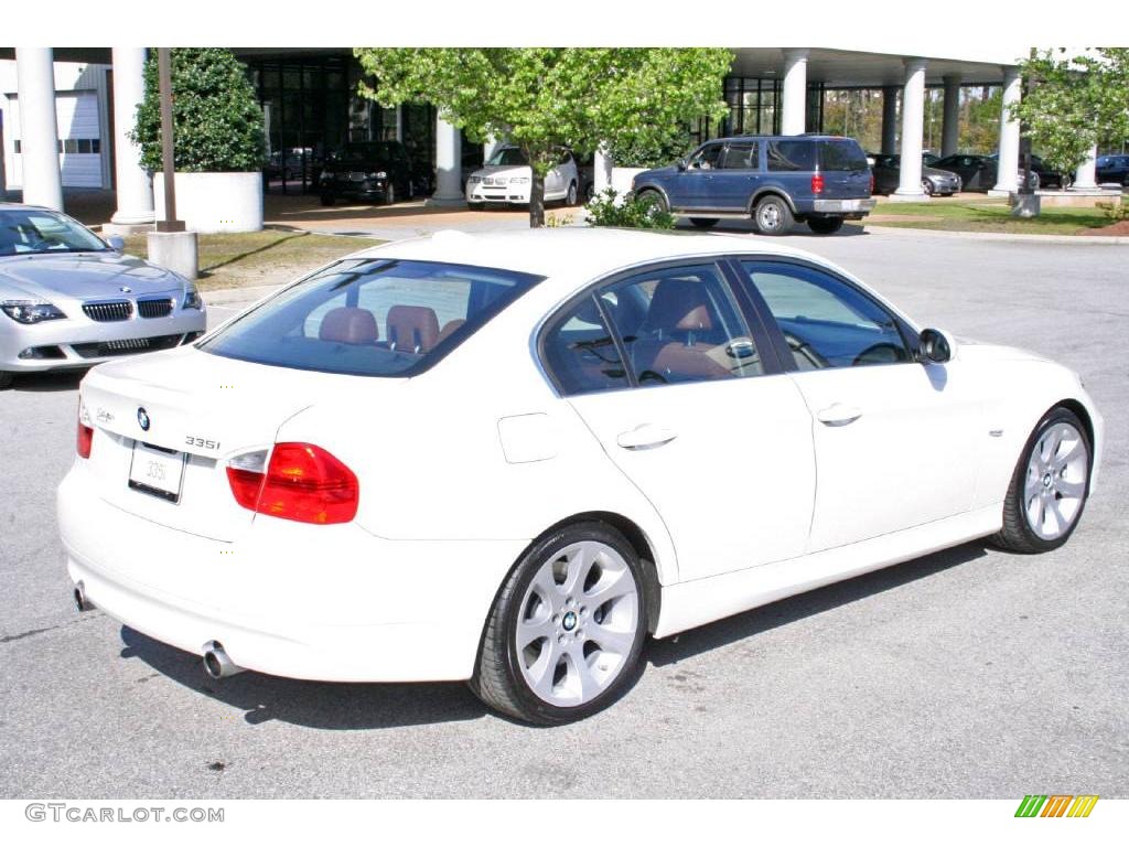 2008 3 Series 335i Sedan - Alpine White / Terra Dakota Leather photo #7