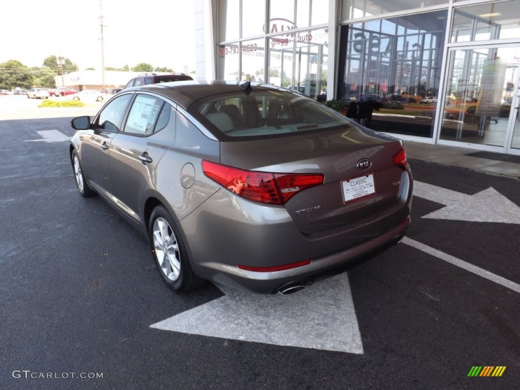 2012 Optima EX - Titanium Silver / Gray photo #3