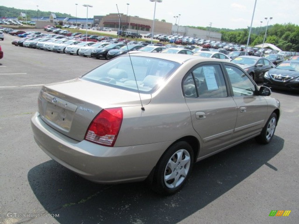 2006 Elantra GLS Sedan - Champagne Beige / Beige photo #8