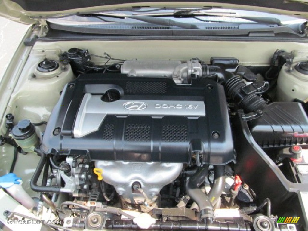2006 Elantra GLS Sedan - Champagne Beige / Beige photo #9