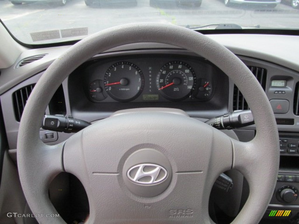 2006 Elantra GLS Sedan - Champagne Beige / Beige photo #17