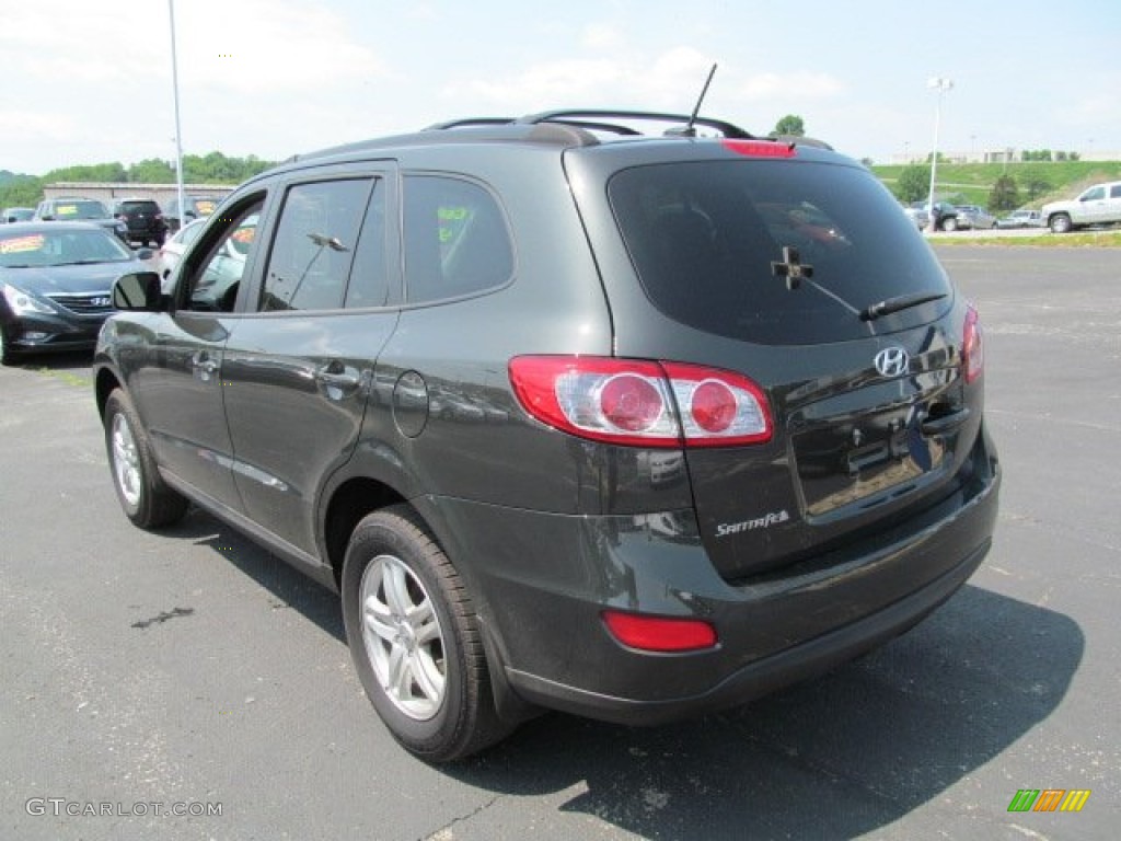 2012 Santa Fe GLS - Black Forest Green / Gray photo #8