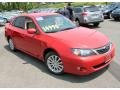 2008 Lightning Red Subaru Impreza 2.5i Sedan  photo #5