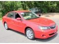 2009 Lightning Red Subaru Impreza 2.5i Sedan  photo #5