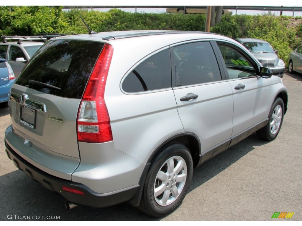 2009 CR-V EX 4WD - Alabaster Silver Metallic / Gray photo #7