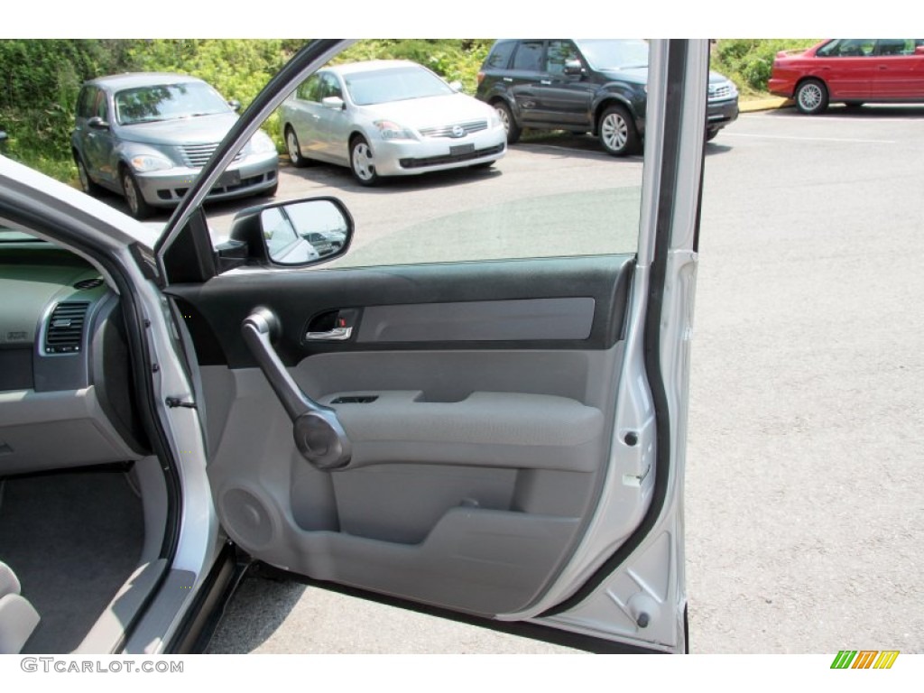 2009 CR-V EX 4WD - Alabaster Silver Metallic / Gray photo #21