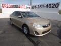 2012 Sandy Beach Metallic Toyota Camry LE  photo #1