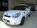 2011 Clear White Kia Soul Ghost Special Edition  photo #2