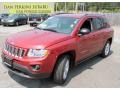 2011 Deep Cherry Red Crystal Pearl Jeep Compass 2.4 4x4  photo #1