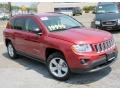 2011 Deep Cherry Red Crystal Pearl Jeep Compass 2.4 4x4  photo #3