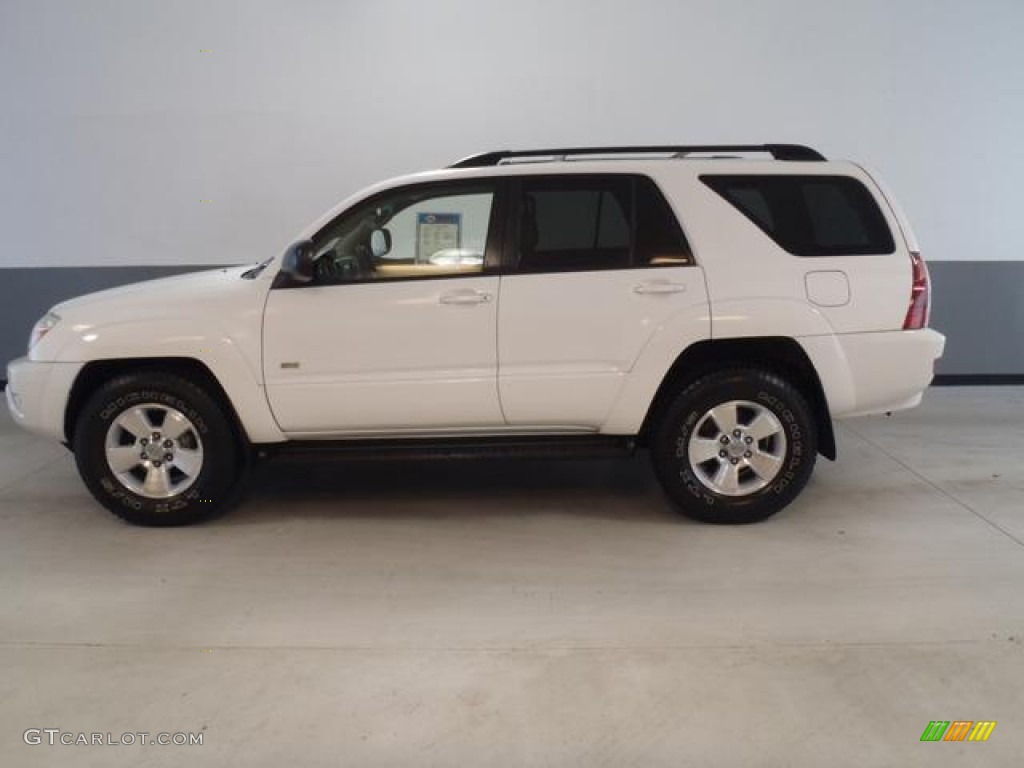 2004 4Runner SR5 - Natural White / Taupe photo #18