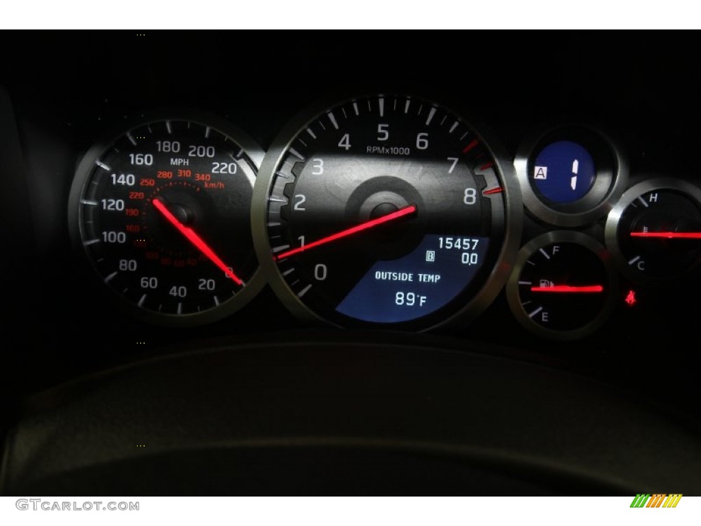 2012 Nissan GT-R Premium Gauges Photo #65852133