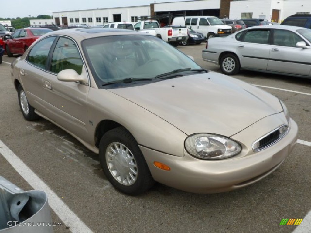 1999 Sable LS Sedan - Ash Gold Metallic / Prairie Tan photo #1