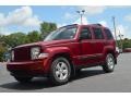 2011 Deep Cherry Red Crystal Pearl Jeep Liberty Sport  photo #1