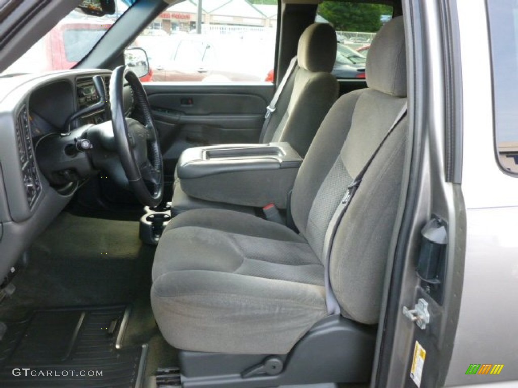 2007 Silverado 1500 Classic Z71 Extended Cab 4x4 - Graystone Metallic / Dark Charcoal photo #16