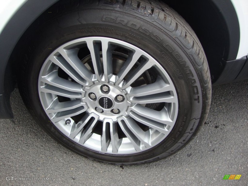 2012 Land Rover Range Rover Evoque Prestige Wheel Photo #65854635