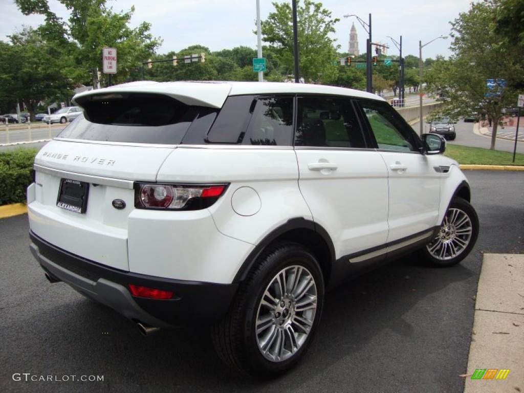 Fuji White 2012 Land Rover Range Rover Evoque Prestige Exterior Photo #65854743