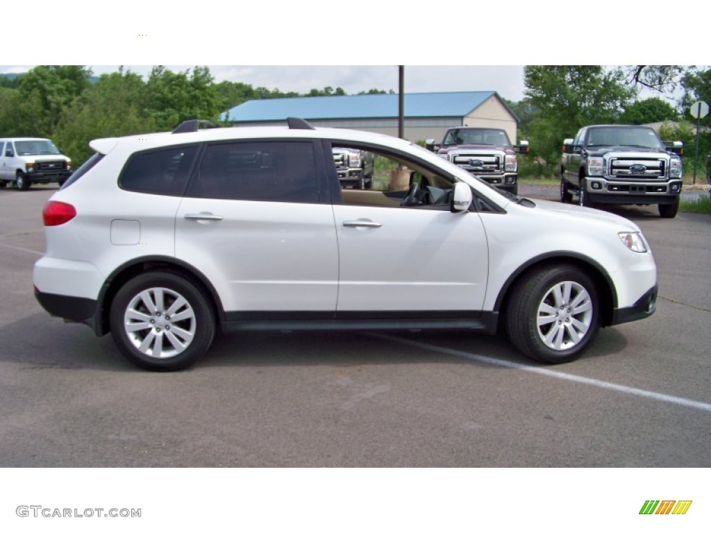 Satin White Pearl 2009 Subaru Tribeca Special Edition 5 Passenger Exterior Photo #65854866