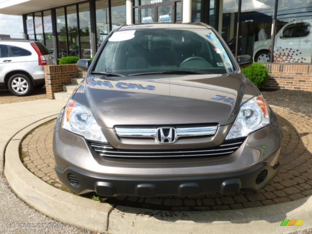 2009 CR-V EX 4WD - Urban Titanium Metallic / Black photo #2