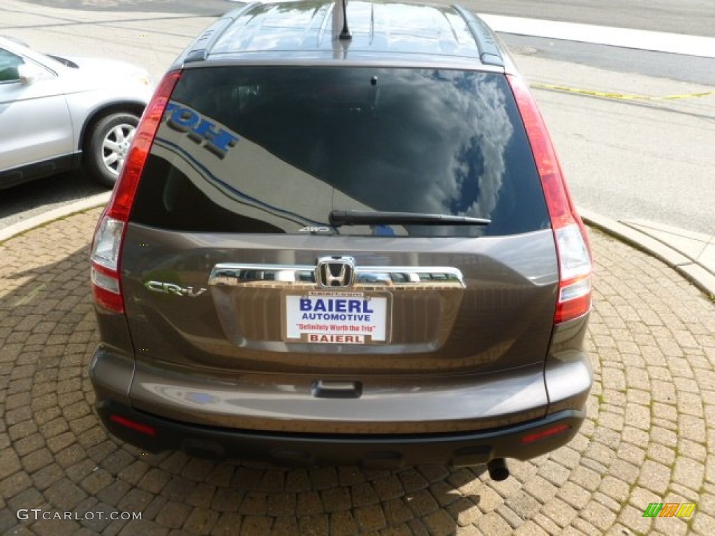 2009 CR-V EX 4WD - Urban Titanium Metallic / Black photo #6