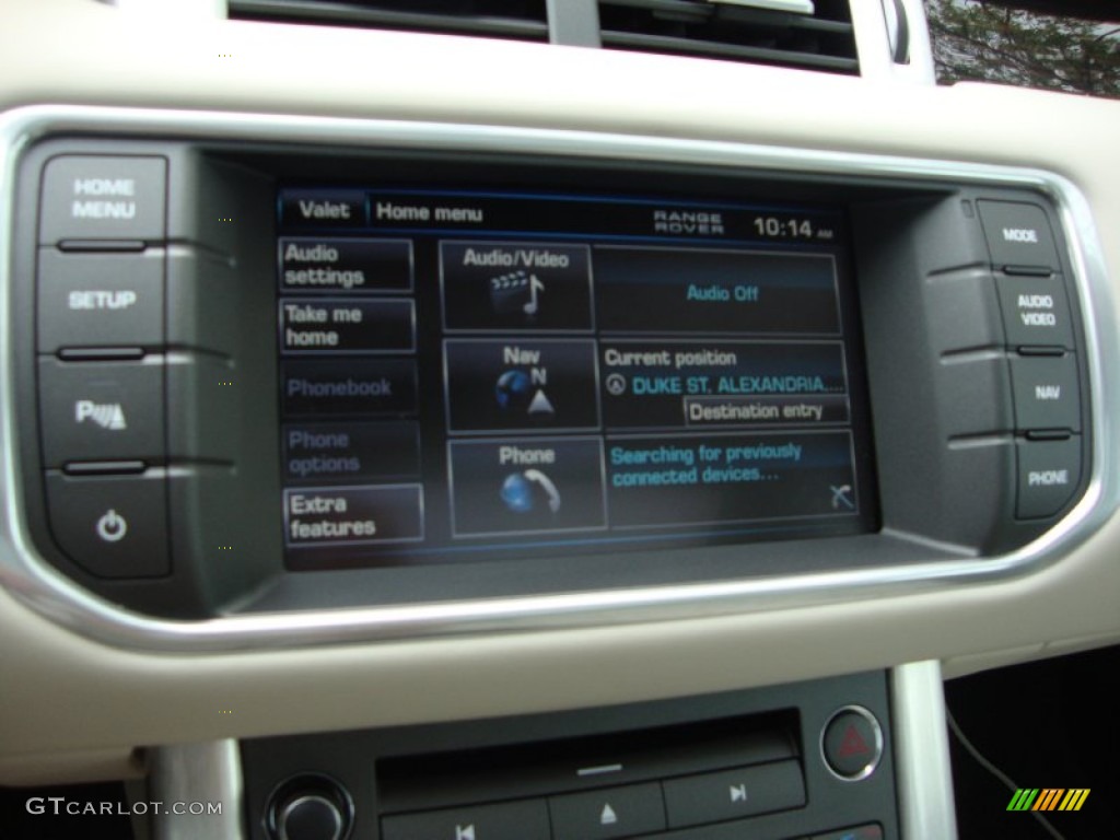 2012 Land Rover Range Rover Evoque Prestige Controls Photo #65855019