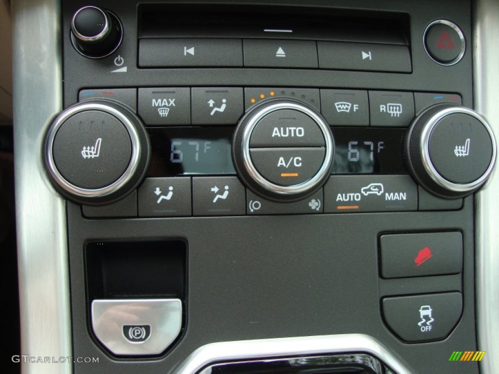 2012 Land Rover Range Rover Evoque Prestige Controls Photo #65855037
