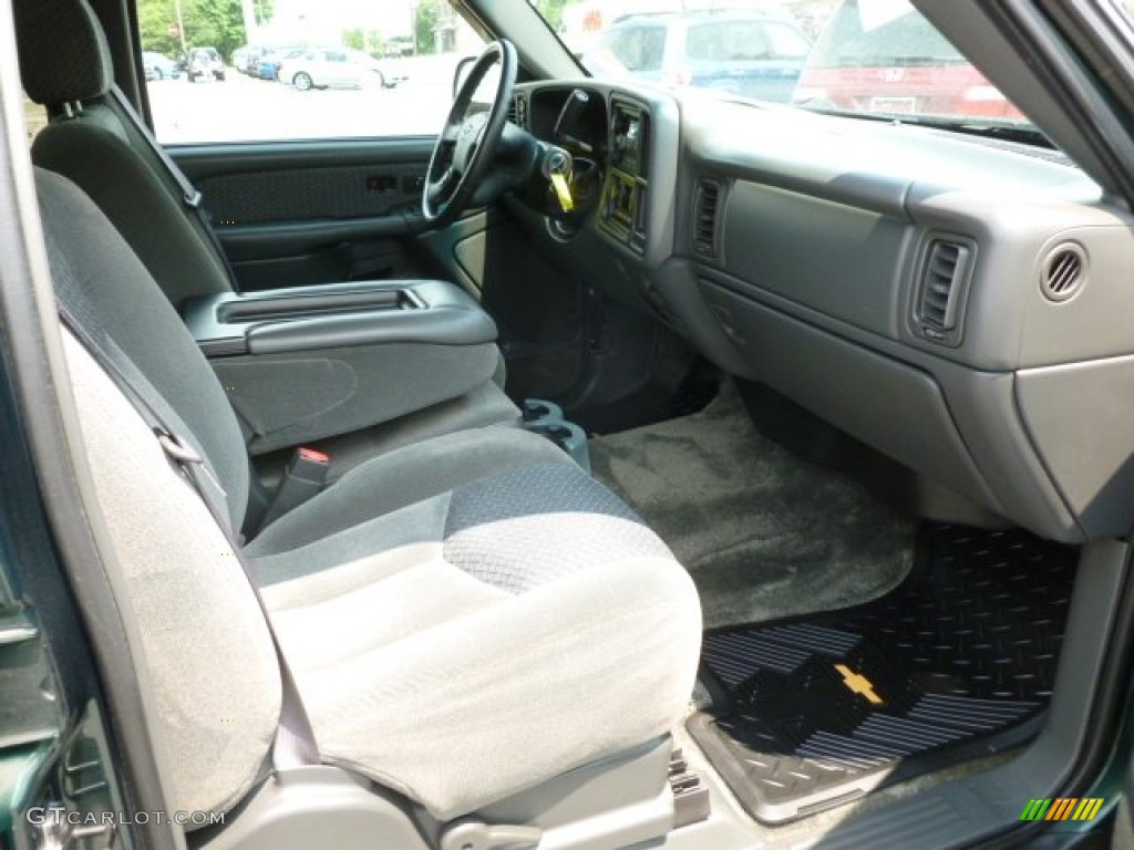 2003 Avalanche 1500 Z71 4x4 - Dark Green Metallic / Dark Charcoal photo #10