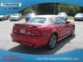 2002 Laser Red Metallic Ford Mustang GT Convertible  photo #6