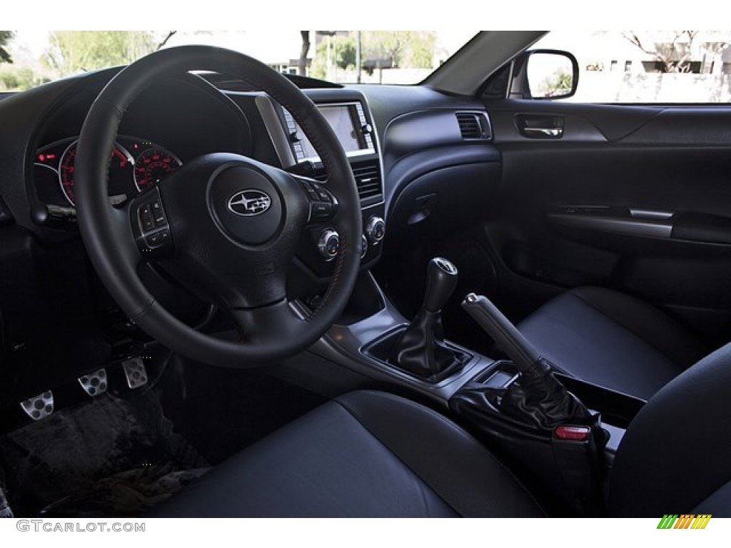 2011 Impreza WRX Limited Sedan - Lightning Red Pearl / Carbon Black photo #18