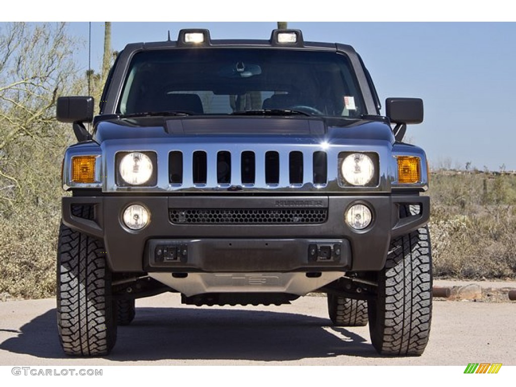 Black 2006 Hummer H3 Standard H3 Model Exterior Photo #65857176