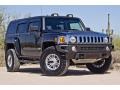 Black 2006 Hummer H3 Standard H3 Model Exterior