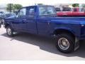 1997 Royal Blue Metallic Ford F350 XLT Extended Cab Dually  photo #4