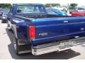 1997 Royal Blue Metallic Ford F350 XLT Extended Cab Dually  photo #5