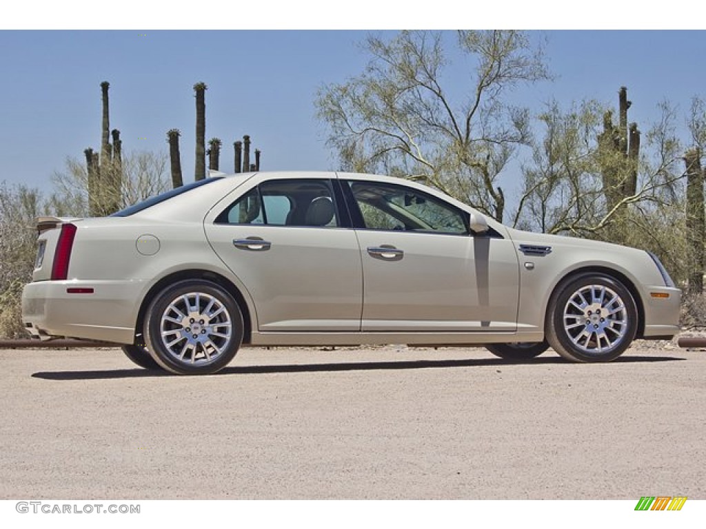 Vanilla Latte Metallic 2011 Cadillac STS V6 Sport Exterior Photo #65857428