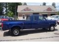 1997 Royal Blue Metallic Ford F350 XLT Extended Cab Dually  photo #12