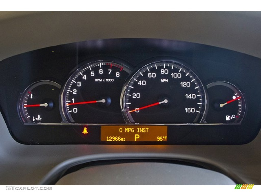 2011 Cadillac STS V6 Sport Gauges Photo #65857542