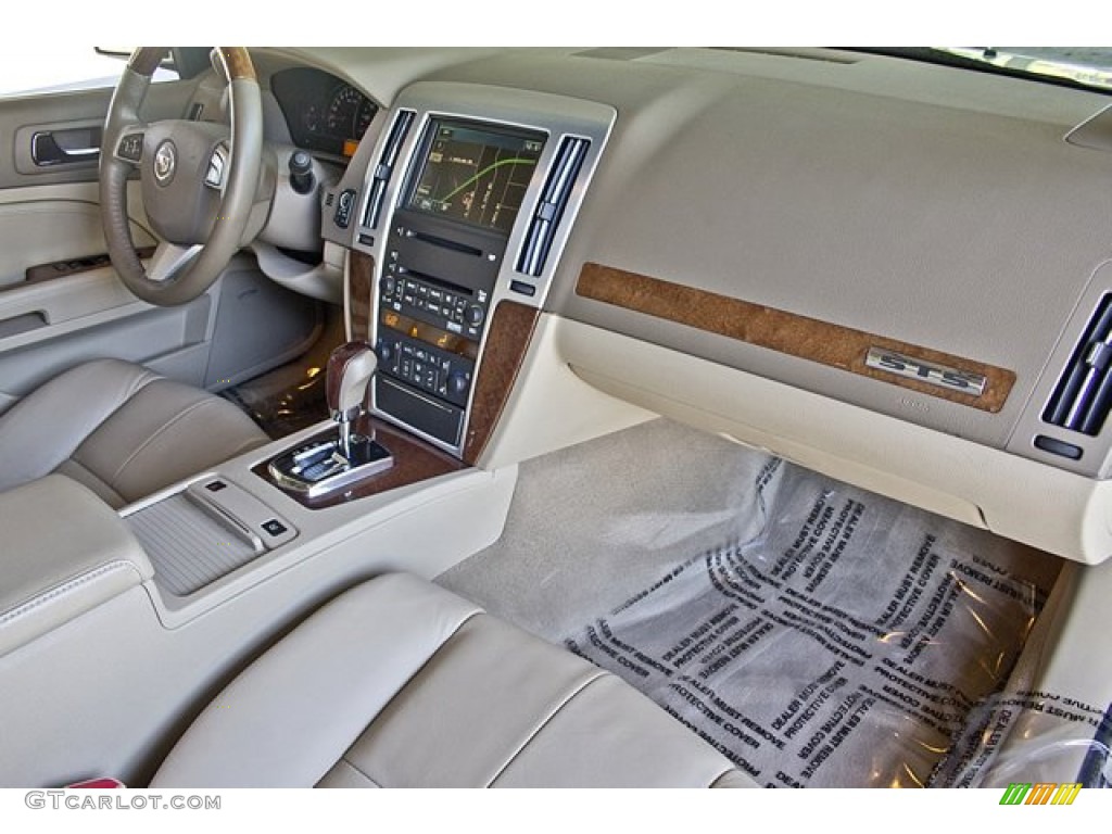 2011 Cadillac STS V6 Sport Cashmere/Dark Cashmere Dashboard Photo #65857551