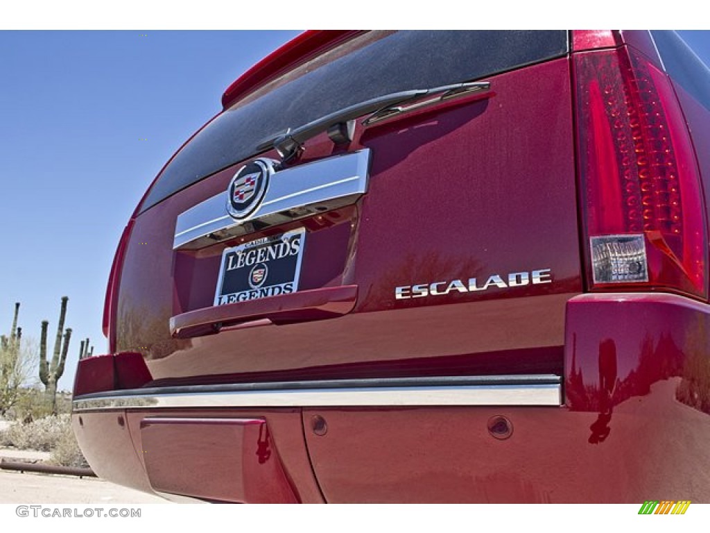 2008 Escalade AWD - Sonoma Red / Light Cashmere photo #12