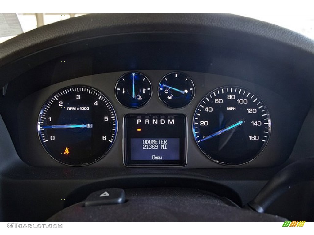 2008 Cadillac Escalade AWD Gauges Photo #65857785