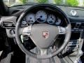 Black 2008 Porsche 911 Turbo Cabriolet Steering Wheel
