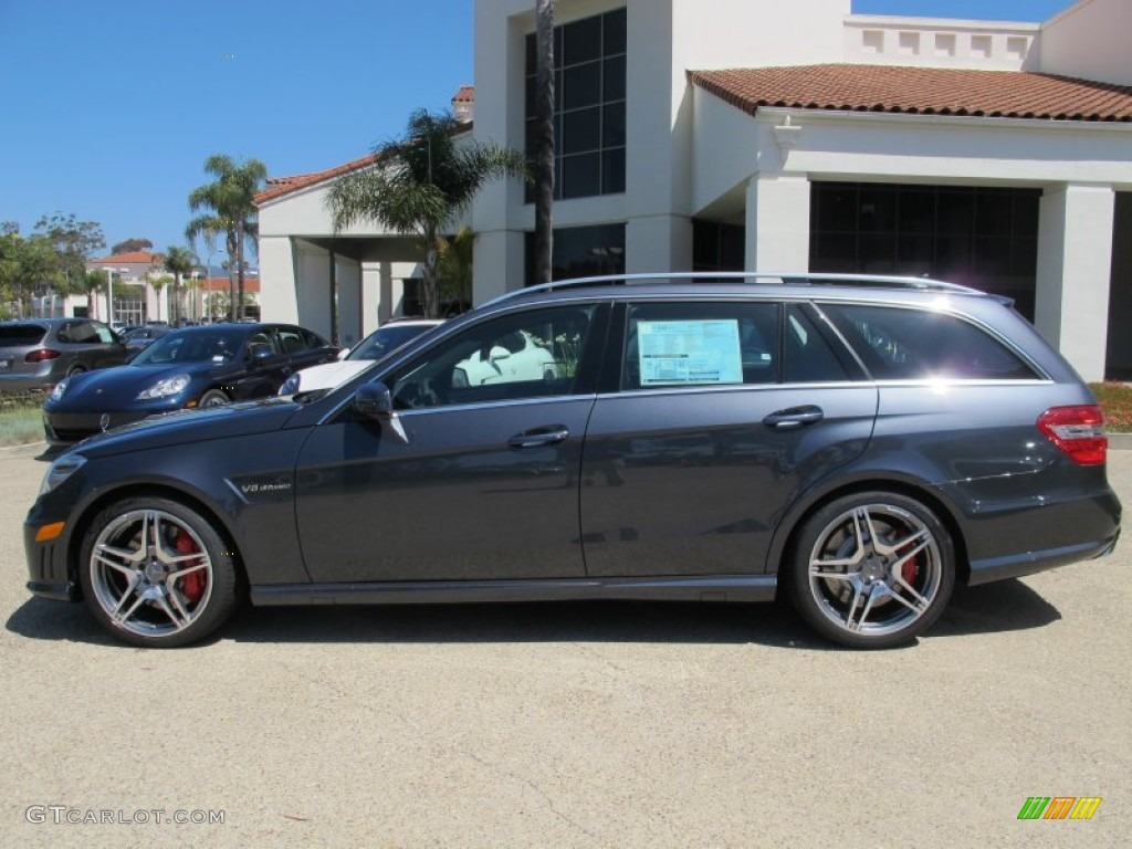Steel Grey Metallic 2012 Mercedes-Benz E 63 AMG Wagon Exterior Photo #65858556