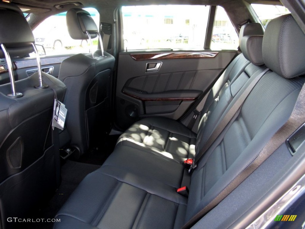 Black Interior 2012 Mercedes-Benz E 63 AMG Wagon Photo #65858583