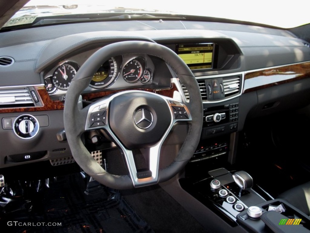 2012 Mercedes-Benz E 63 AMG Wagon Black Dashboard Photo #65858616