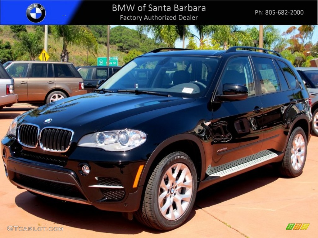 2013 X5 xDrive 35i Premium - Jet Black / Black photo #1