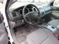 Graphite Gray 2011 Toyota Tacoma V6 TRD Sport PreRunner Double Cab Interior Color