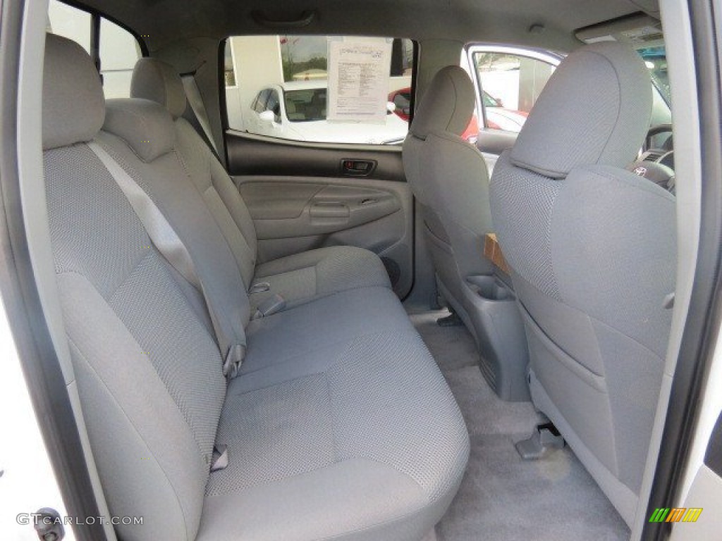 Graphite Gray Interior 2011 Toyota Tacoma V6 TRD Sport PreRunner Double Cab Photo #65859297