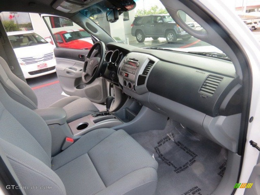 2011 Toyota Tacoma V6 TRD Sport PreRunner Double Cab Graphite Gray Dashboard Photo #65859306