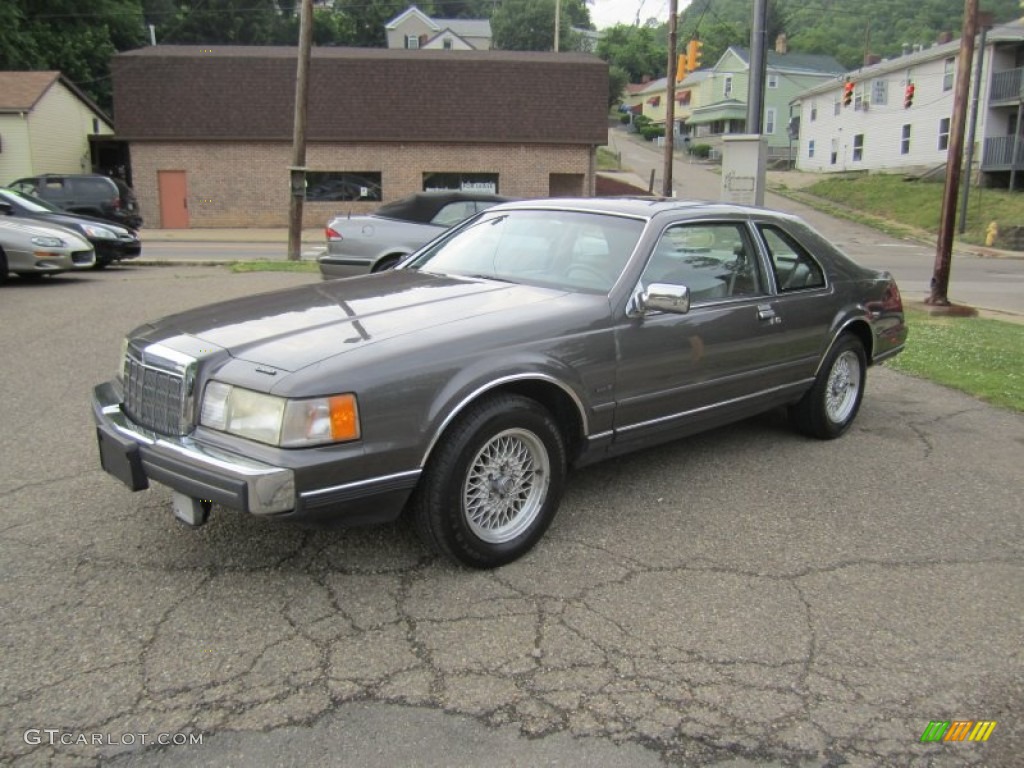 Dark Titanium Metallic 1990 Lincoln Mark VII LSC Exterior Photo #65859528
