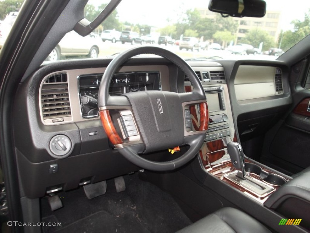 2011 Lincoln Navigator 4x2 Charcoal Black Dashboard Photo #65860629