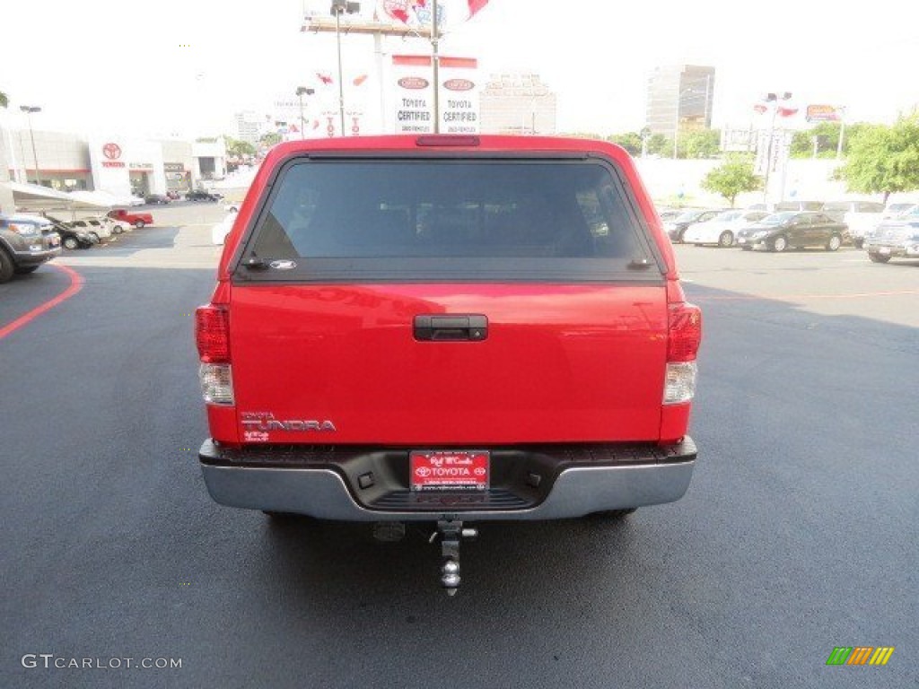 2011 Tundra CrewMax - Radiant Red / Graphite Gray photo #6